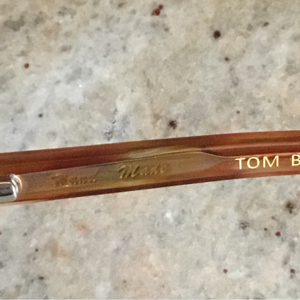 Christopher Cloos x Tom Brady Tortoise Shell Hand Made Polarized Sunglasses - Picture 9 of 11